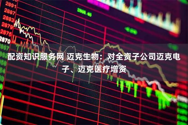 配资知识服务网 迈克生物：对全资子公司迈克电子、迈克医疗增资